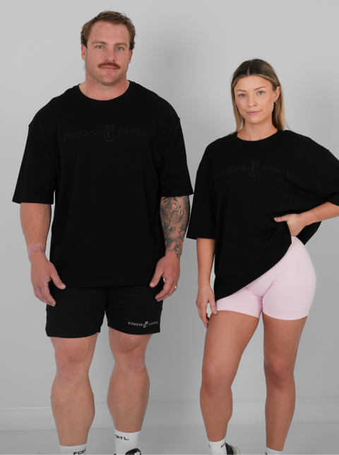 Over Sized Tee - Black