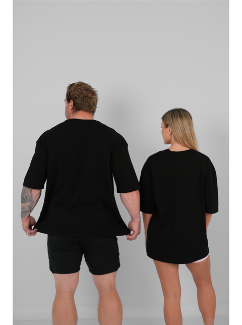 Over Sized Tee - Black