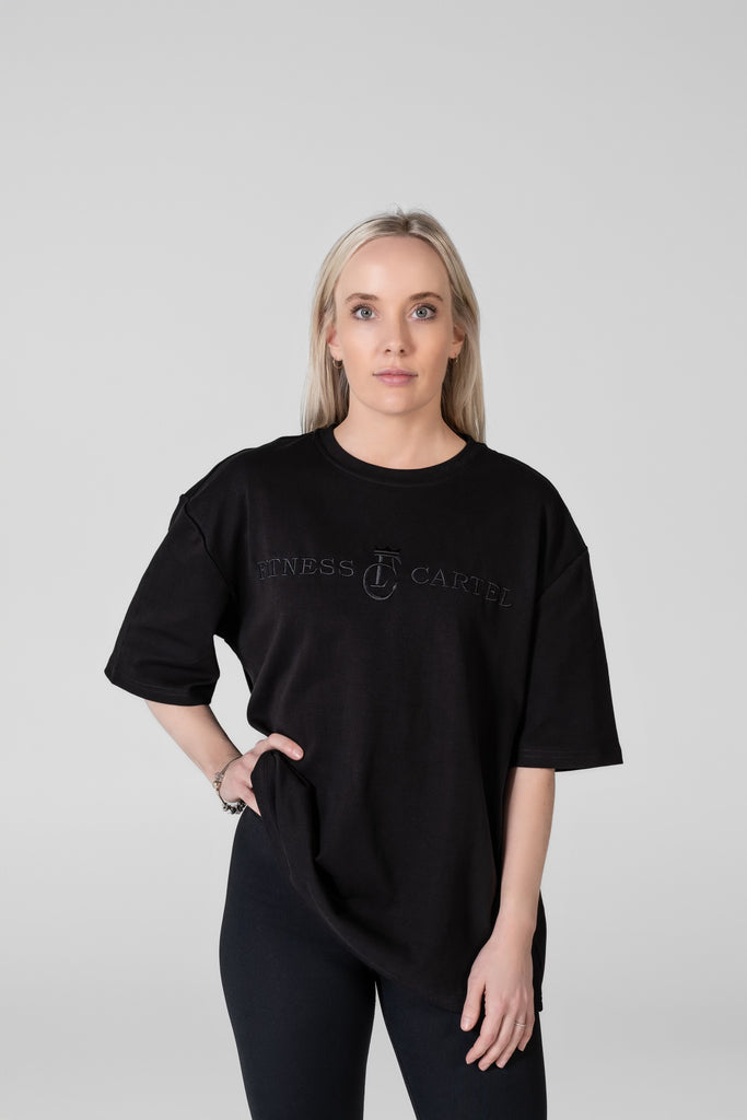 Mens Over Sized Tee - Black