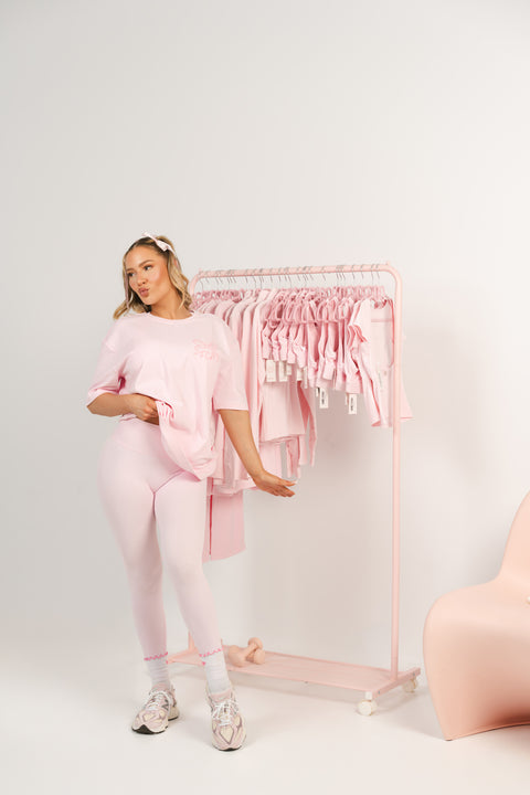 Scrunch Tights - Pink Edition