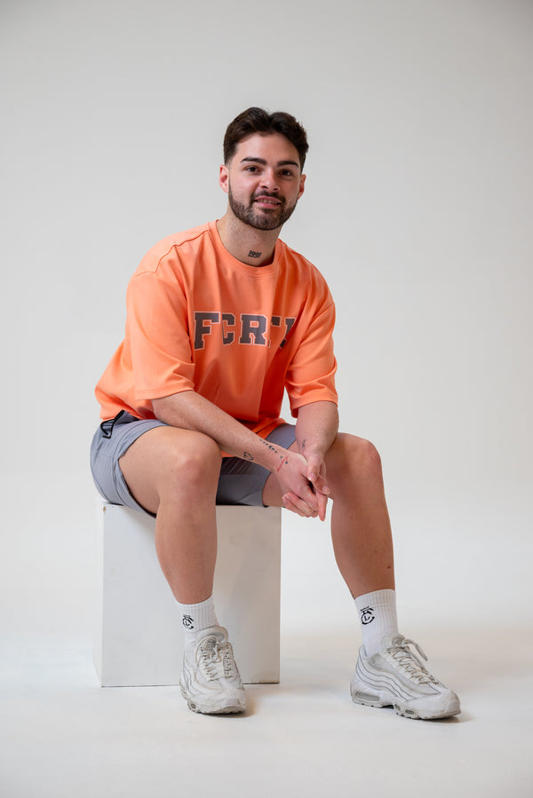 Over Size Tee - Orange