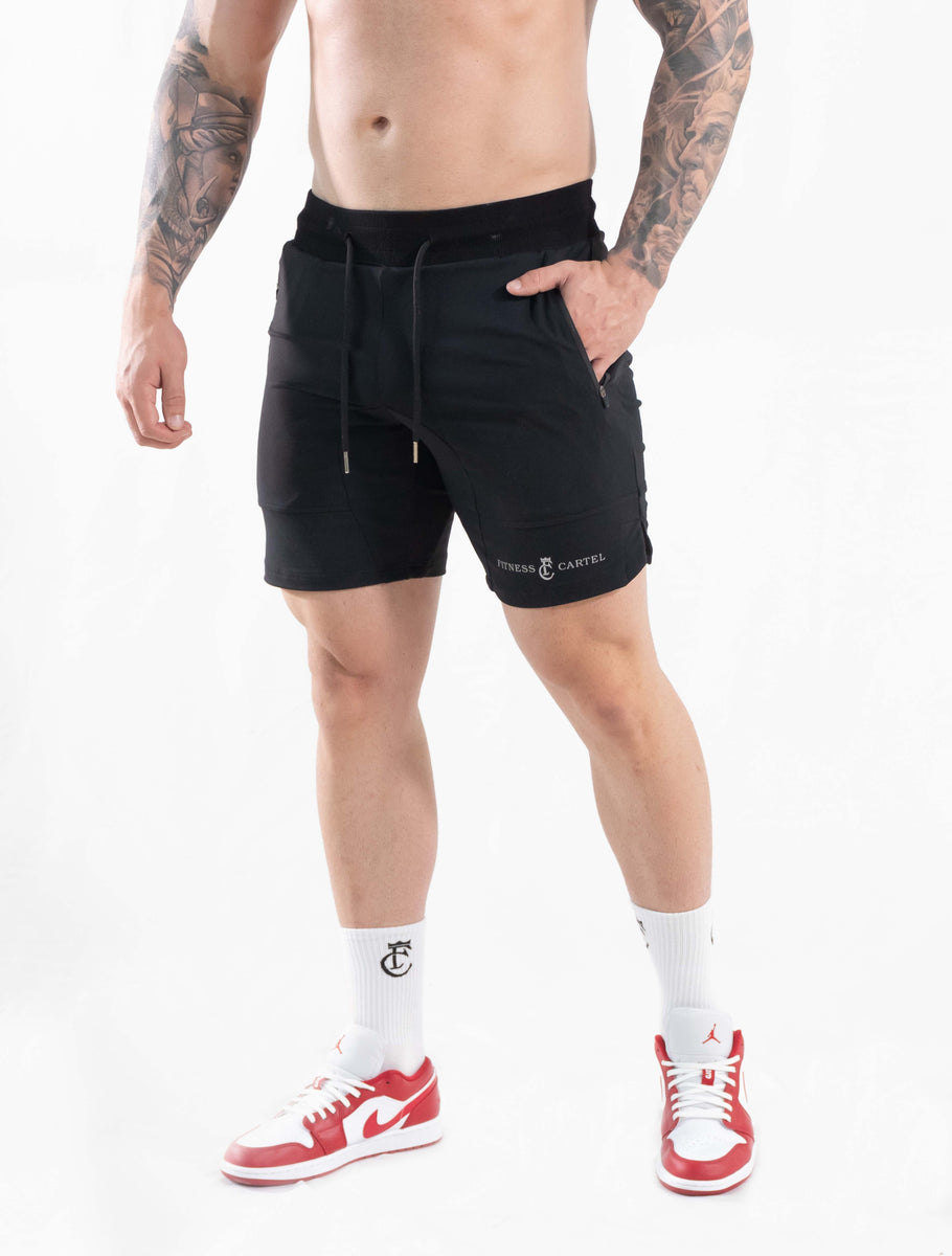 Flex Shorts Black – Fitness Cartel Apparel